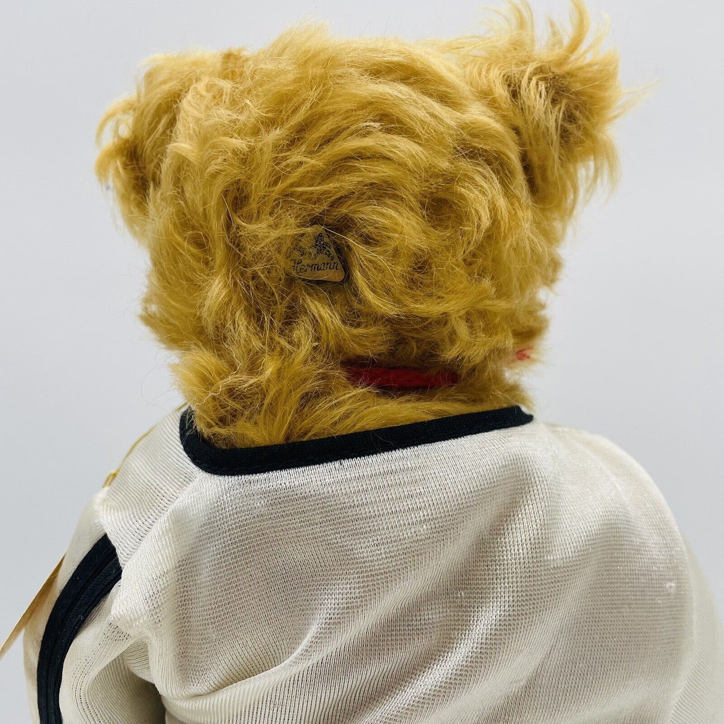 Hermann Coburg Teddybär Soccer Bear Schiedsrichter limitiert 1000 Mohair