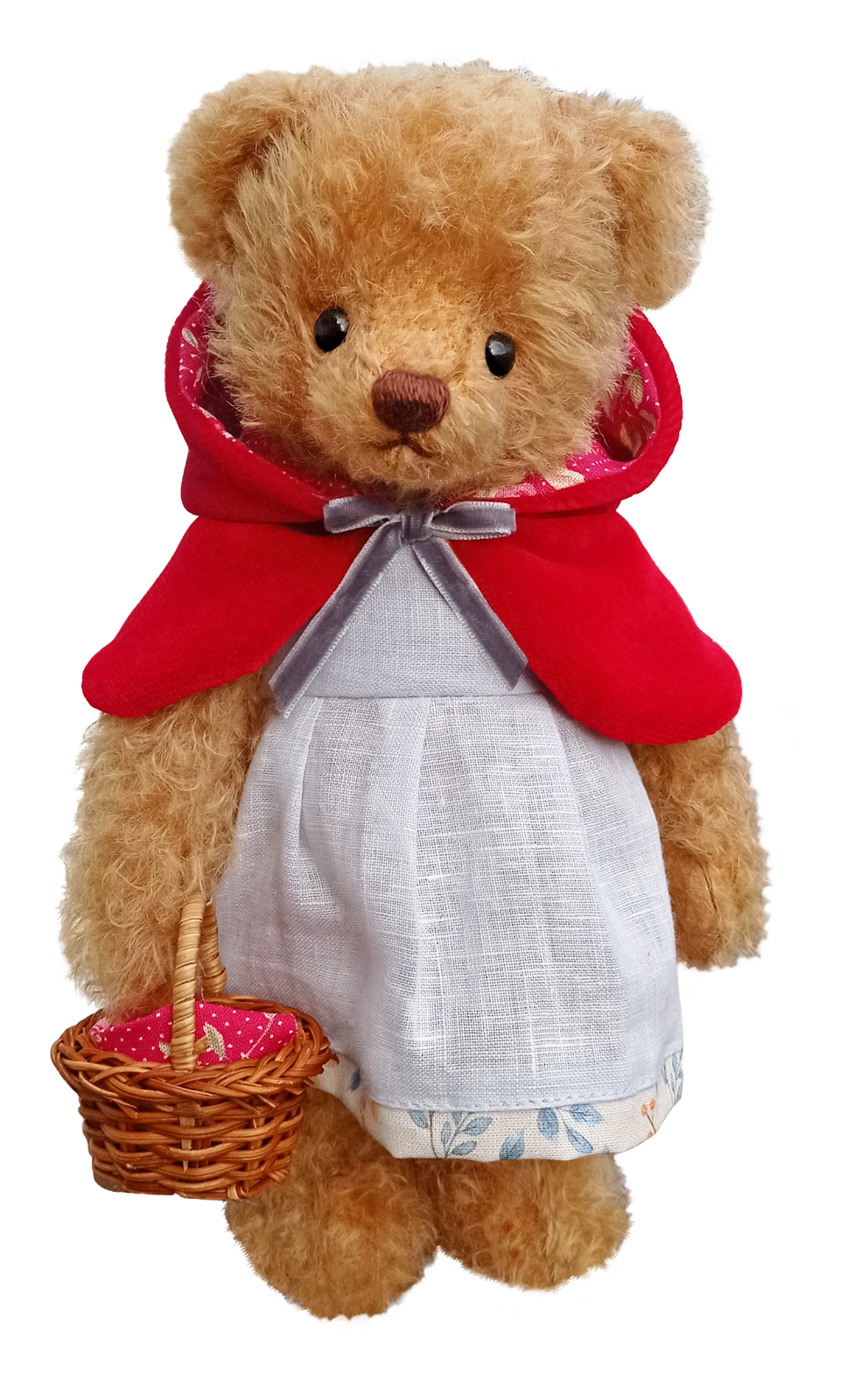 Hermann Teddy Original Teddybär Rotkäppchen 25 cm Artikelnummer 118558