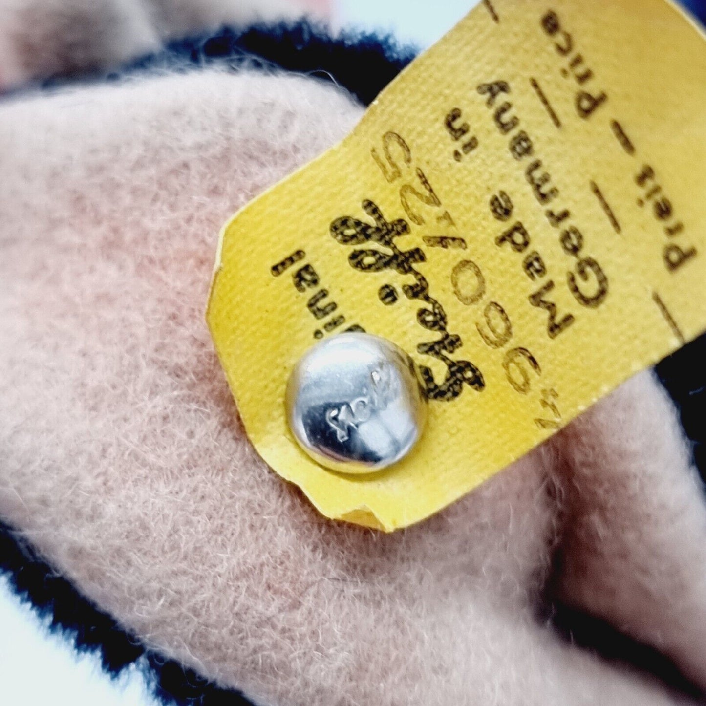Steiff 4960/25 Ziege Cosy Zicky 1968-1975 25 cm Dralon