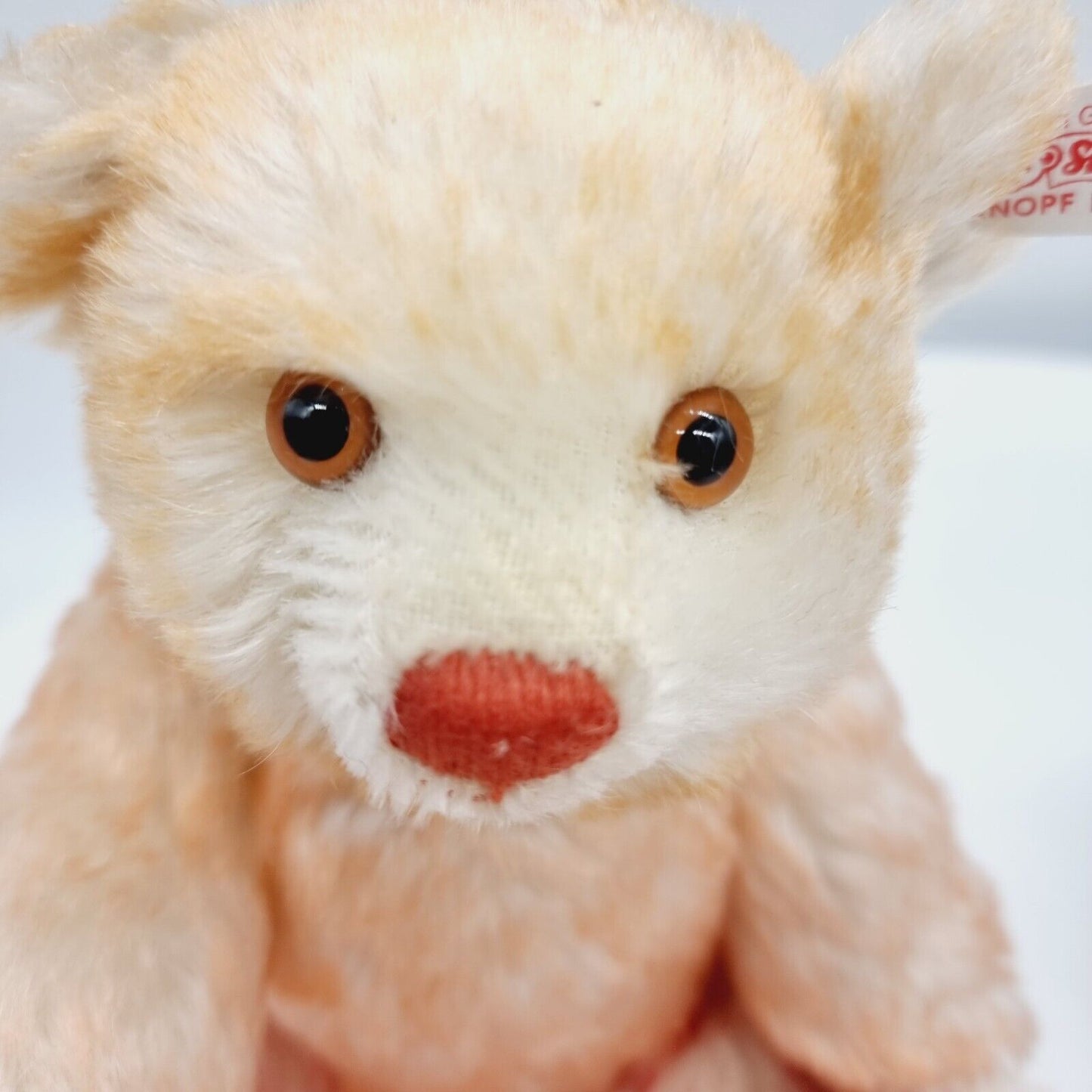 Steiff 670367 Teddybären Set Hello 2000 Good-Bye 1999 Mohair 22 cm