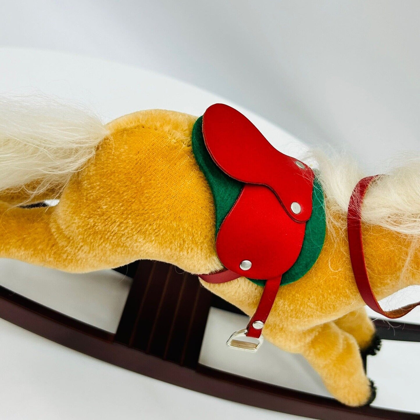 Steiff 037849 Schaukelpferd limitiert 2000 aus 2003 39 cm Mohair
