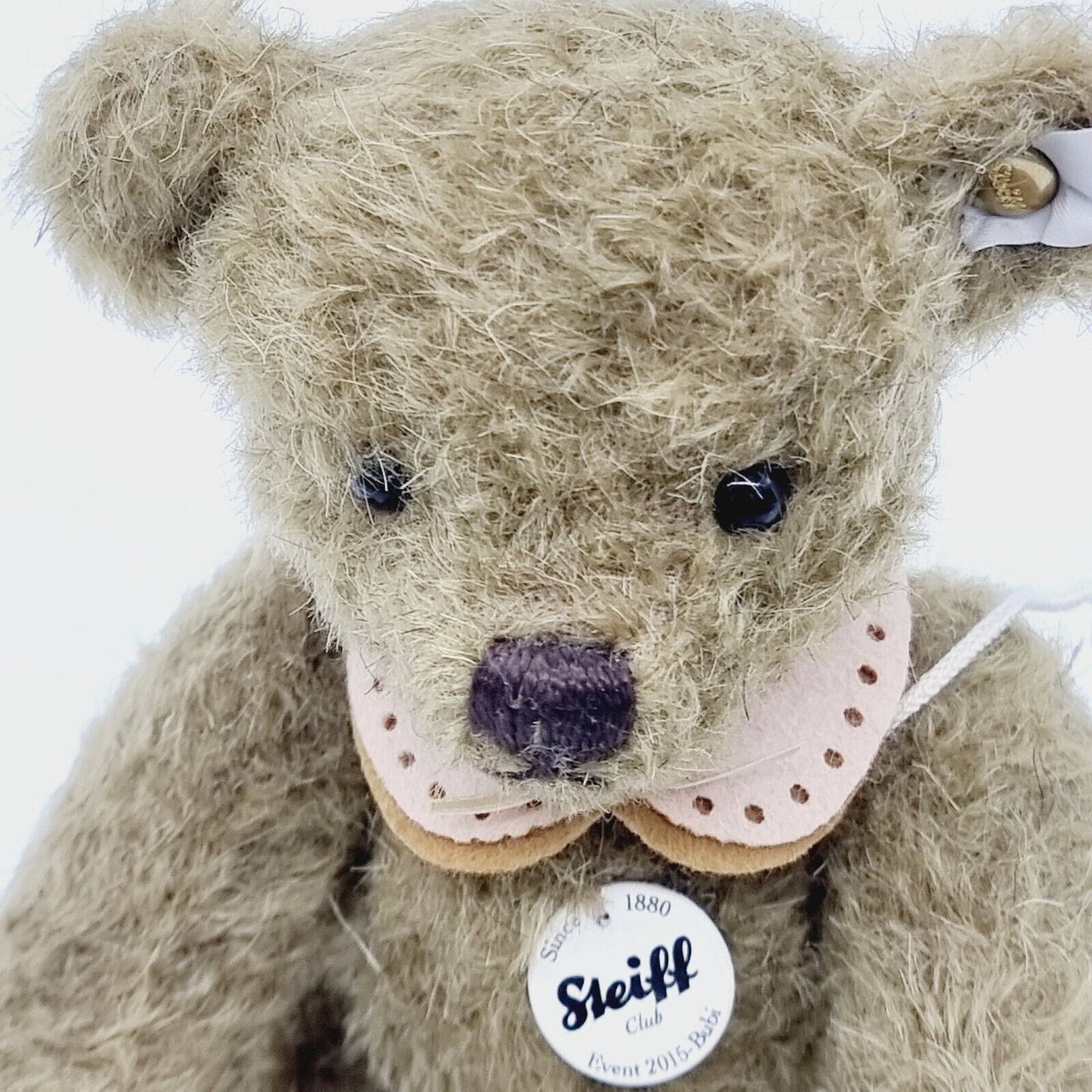 Steiff Event Teddybär Bubi 421334 limitiert 2015 aus 2015 21 cm Mohair