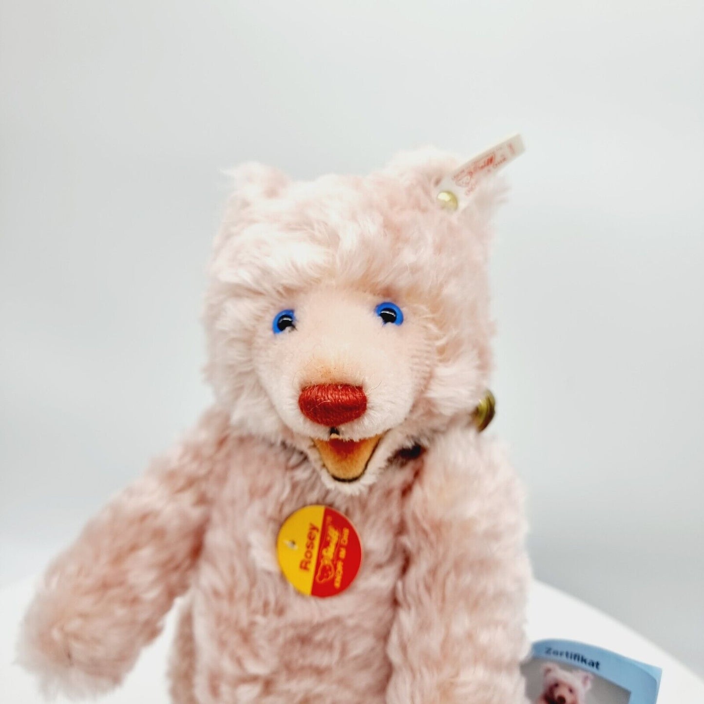 Steiff 655487 Teddybär Baby Rosey Mohair 29 cm limitiert 3000 Jahr 1999