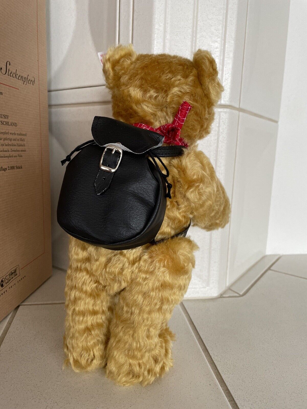 Steiff - Teddybär mit Steckenpferd 30 cm limitiert auf 2000 EAN 671159