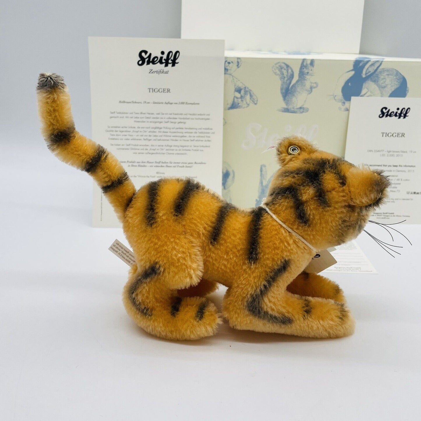 Steiff Tigger 354977 19cm limitiert 2000 Winnie Pooh Christopher Robin aus 2015