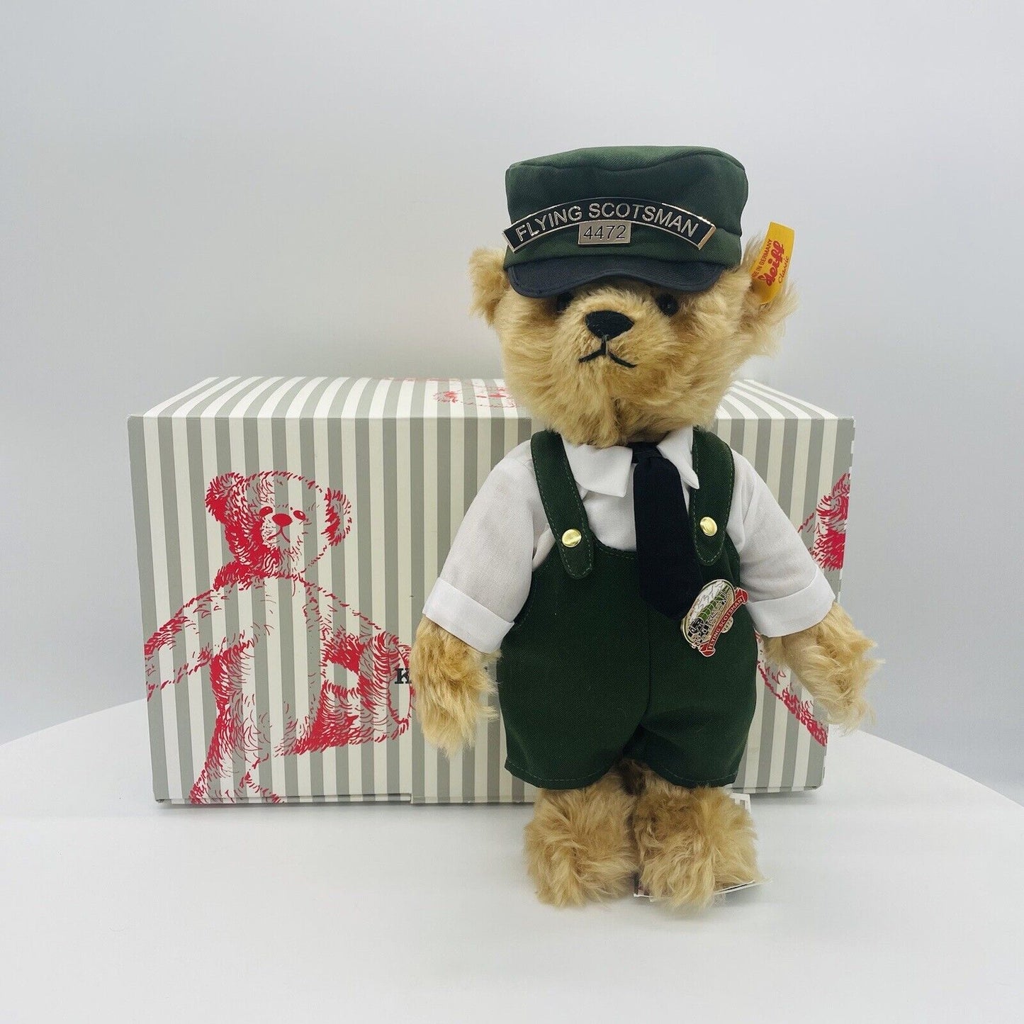 Steiff Danbury Mint Teddybär Always Flying Scotsman 664694 26cm Mohair