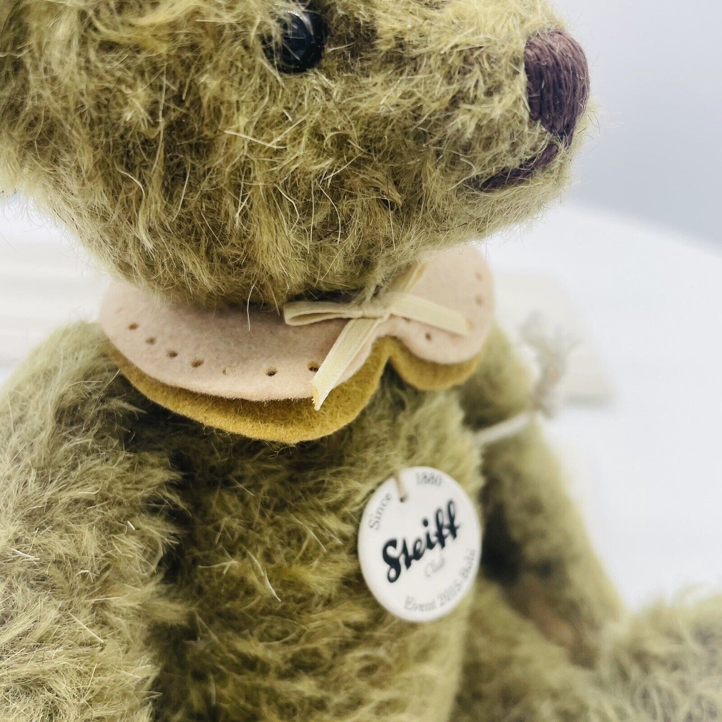 Steiff Event Teddybär Bubi 421334 limitiert 2015 aus 2015 21cm Mohair