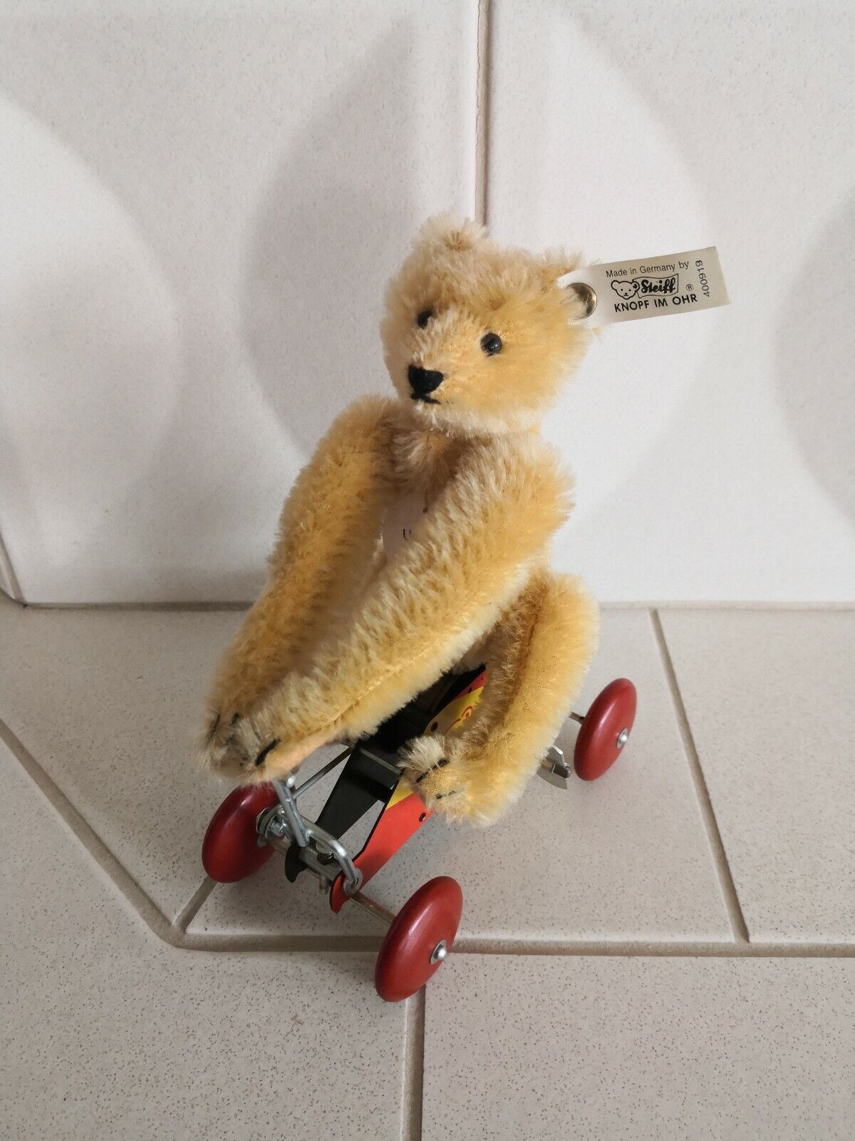 Steiff Ur-Teddy 1926, Museum-Collection, limitierte Auflage 1993 Replica