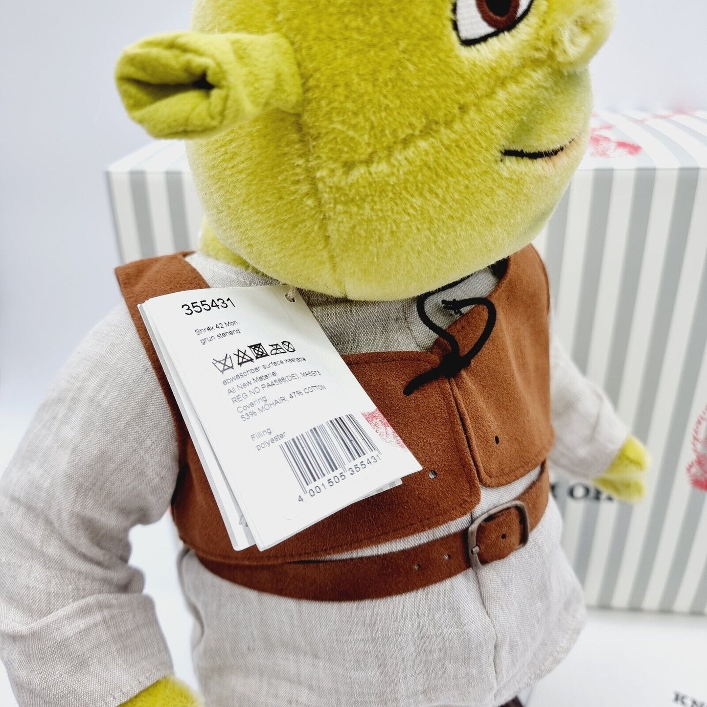 Steiff Shrek Mohair 355431 limitiert 1500 aus 2019 42 cm