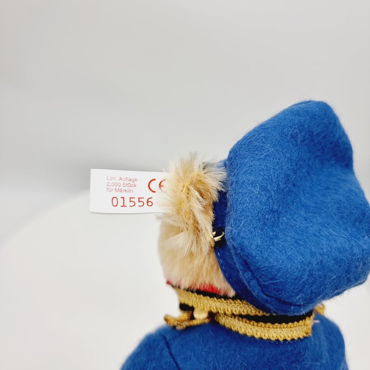 Steiff 995842 Karl der Bahnbär Teddybär Märklin 22 cm limitiert Jahr 2000