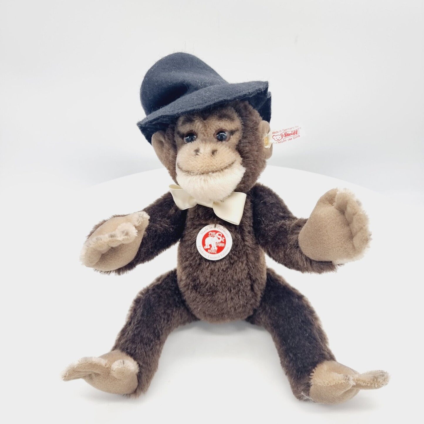 Steiff 034398 Schimpanse Frederic limitiert 1500 aus 2014 35 cm Mohair