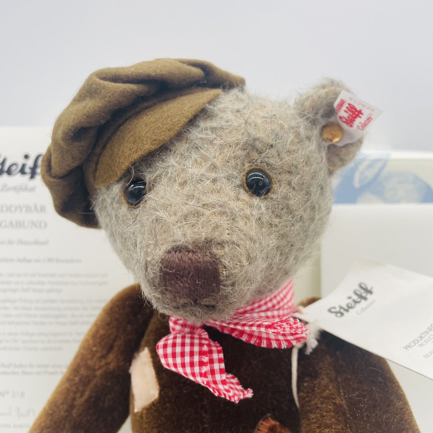 Steiff Teddybär Vagabund 673832 limitiert 1500 aus 2015 30cm Mohair