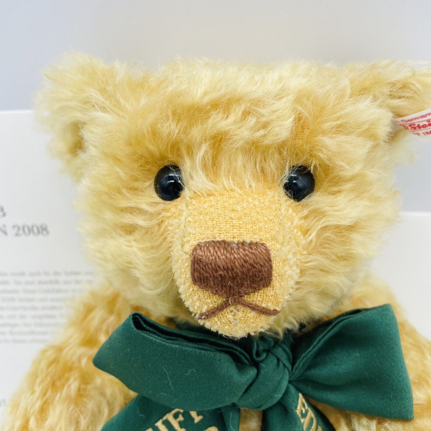 Steiff Club Teddybär Jahresedition 2008 420955 limitiert 2008 30cm Mohair