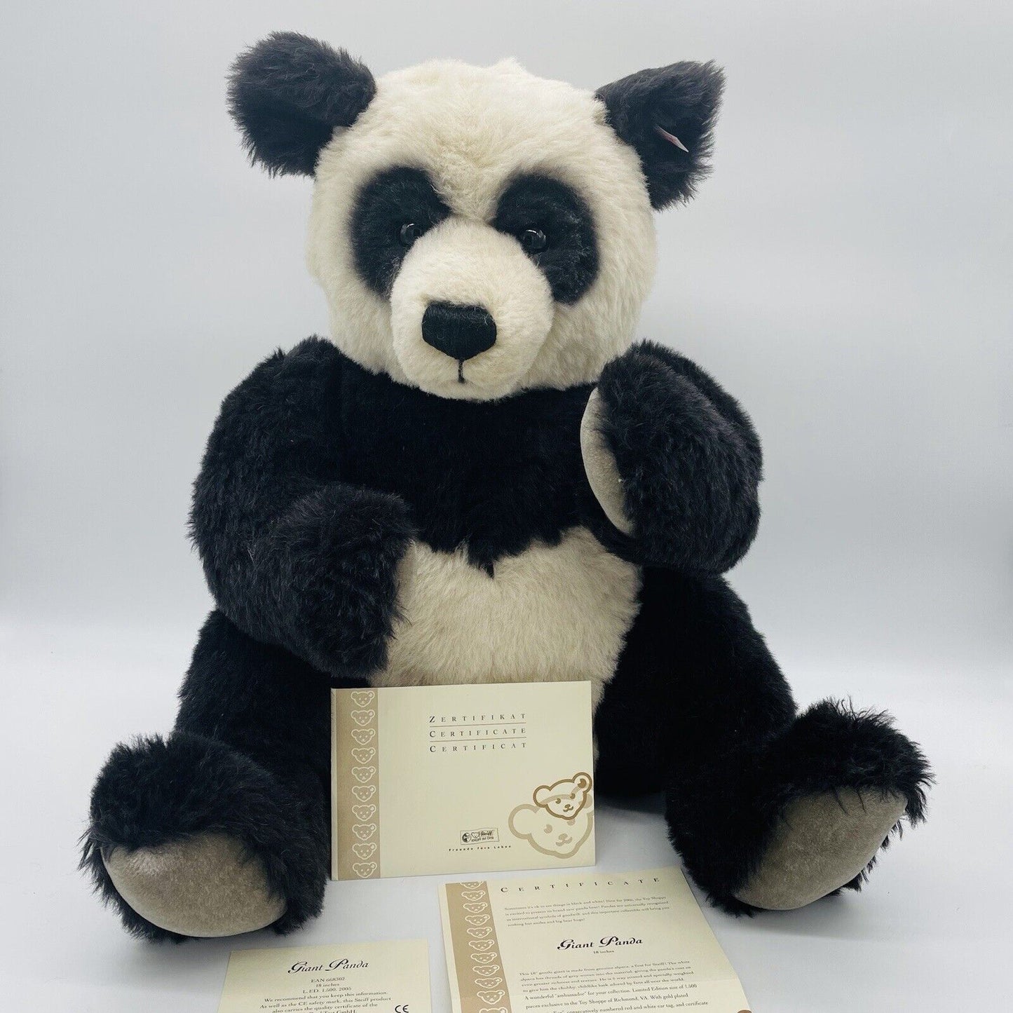 Steiff Giant Panda 668302 limitiert 1500 aus 2005 18 inches nur für Amerika