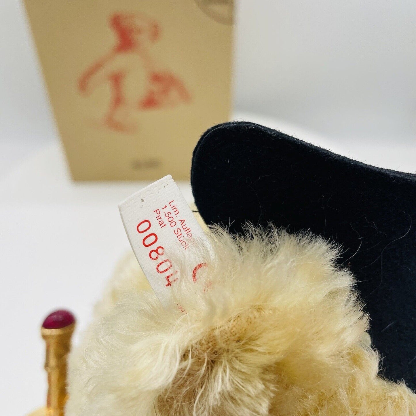 Steiff Teddybär Pirat 655371 limitiert 1500 38cm Mohair