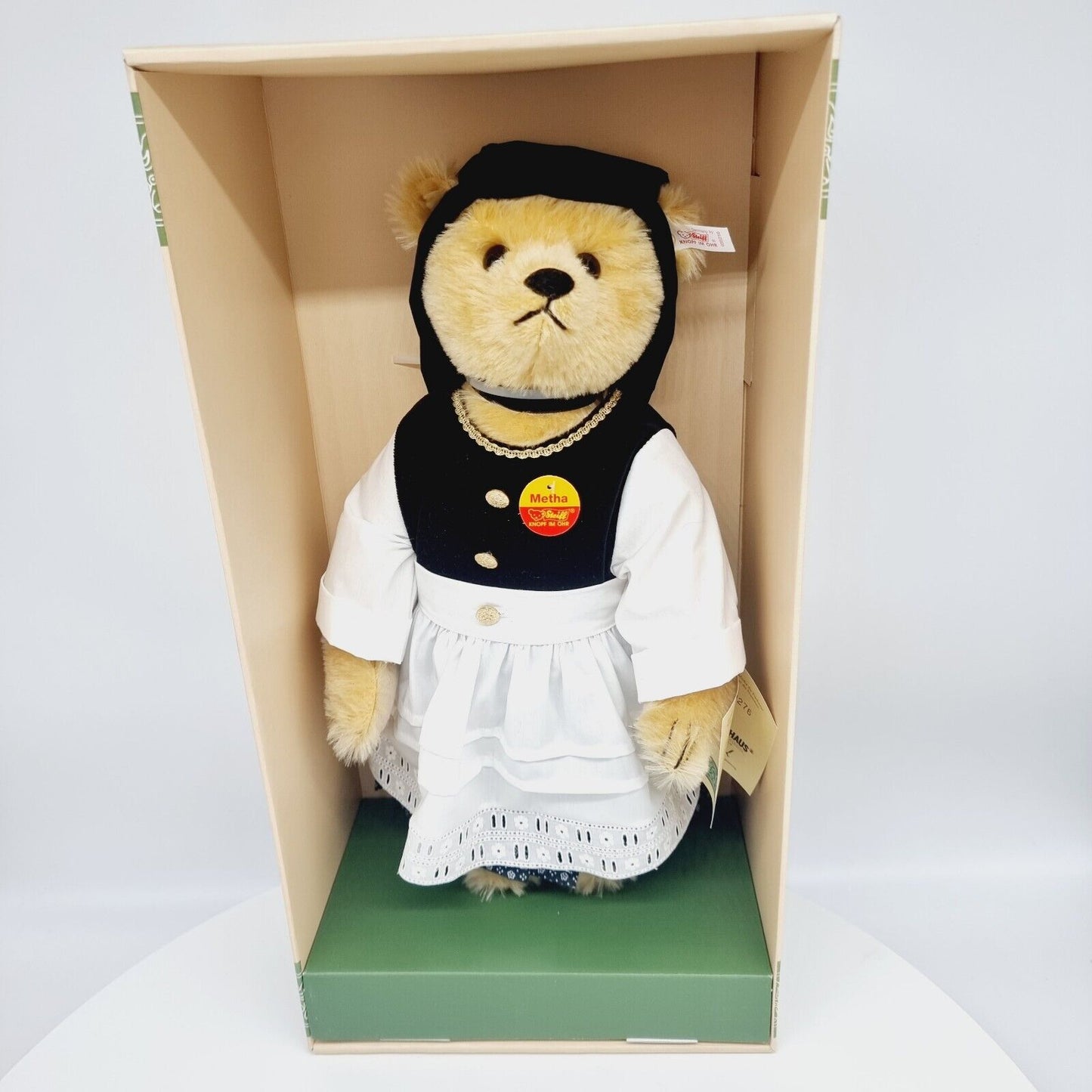 Steiff 655210 Teddybärin Metha 42 cm limitiert 1500 Jahr 1996 für Alsterhaus
