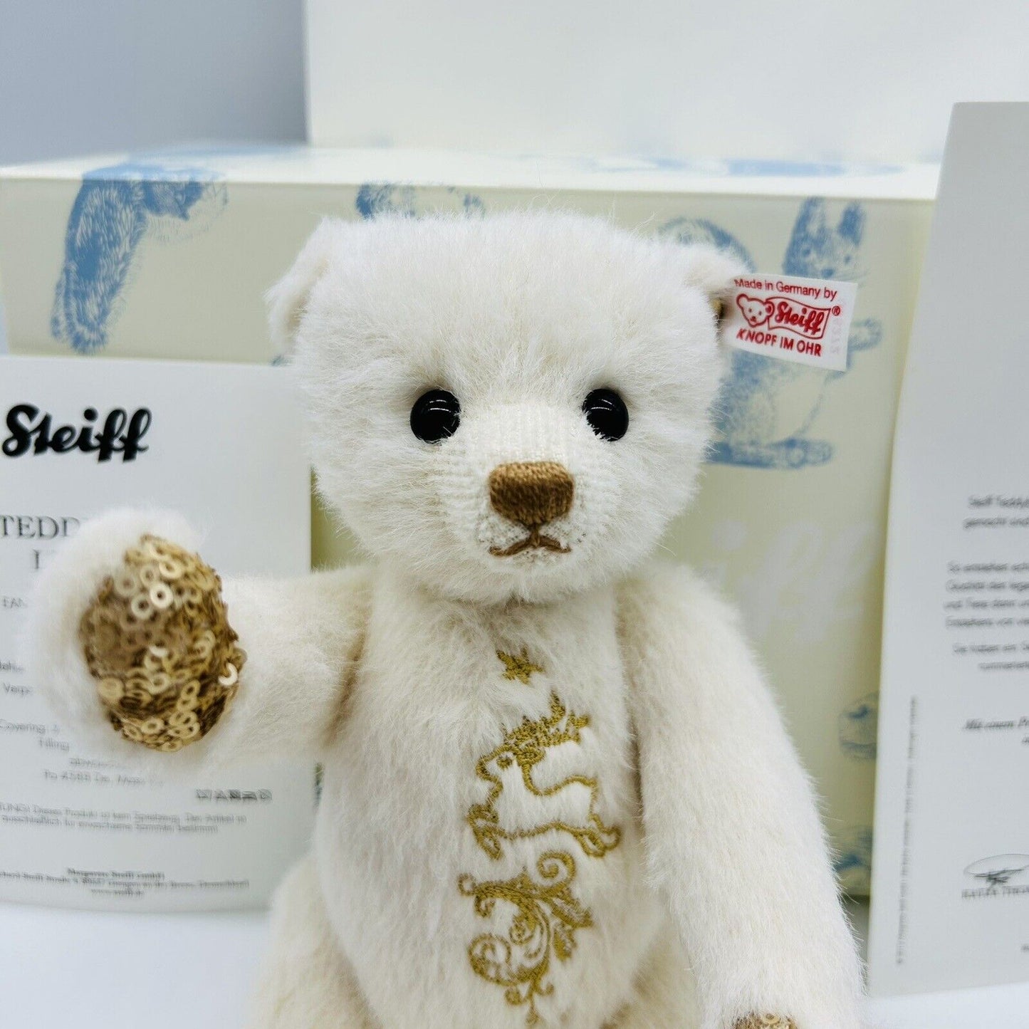 Steiff 035272 Teddybär Lumia limitiert 1500 aus 2012 25 cm Alpaca