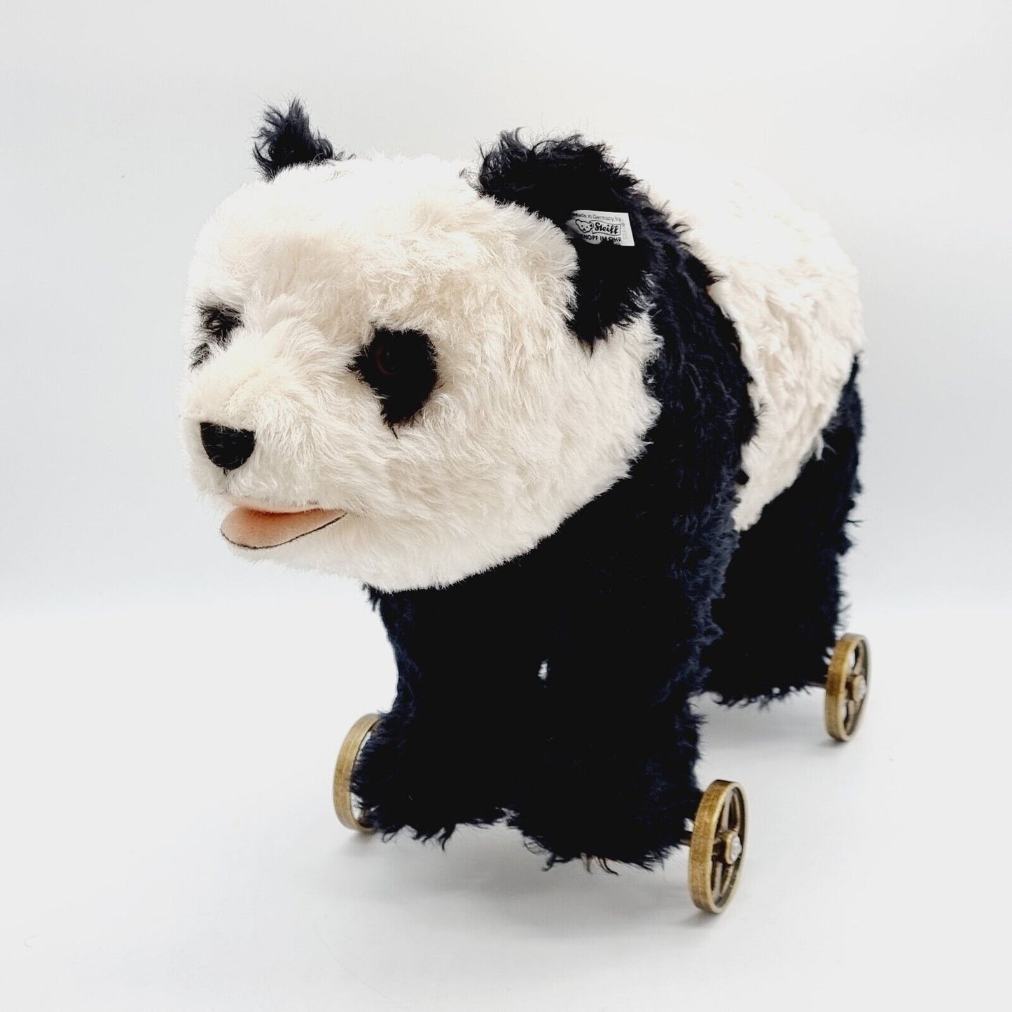 Steiff Panda auf Rädern Replica 1938 400452 limitiert 1000 aus 2008 50cm