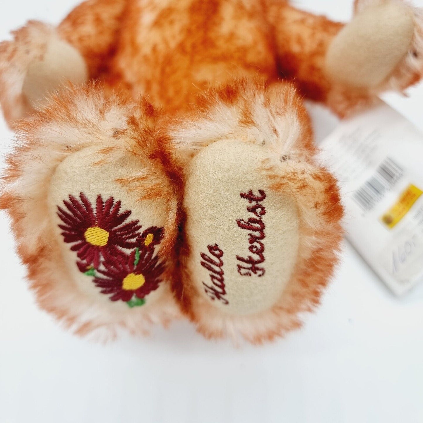 Steiff 670466 Teddybär Jahreszeiten Herbst 30cm limitiert 2000 rotbraun gespitzt
