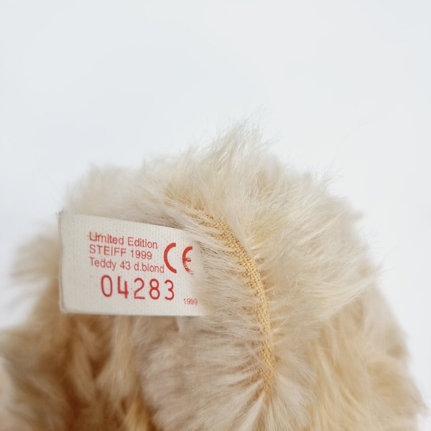 Steiff 670374 Jahrtausend Teddybär blond 43 cm limitiert bis Ende 1999 blond