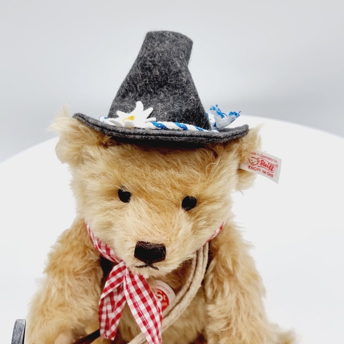 Steiff 656606 Teddybär Bärgsteiger limitiert 1500 aus 2008 28 cm Mohair