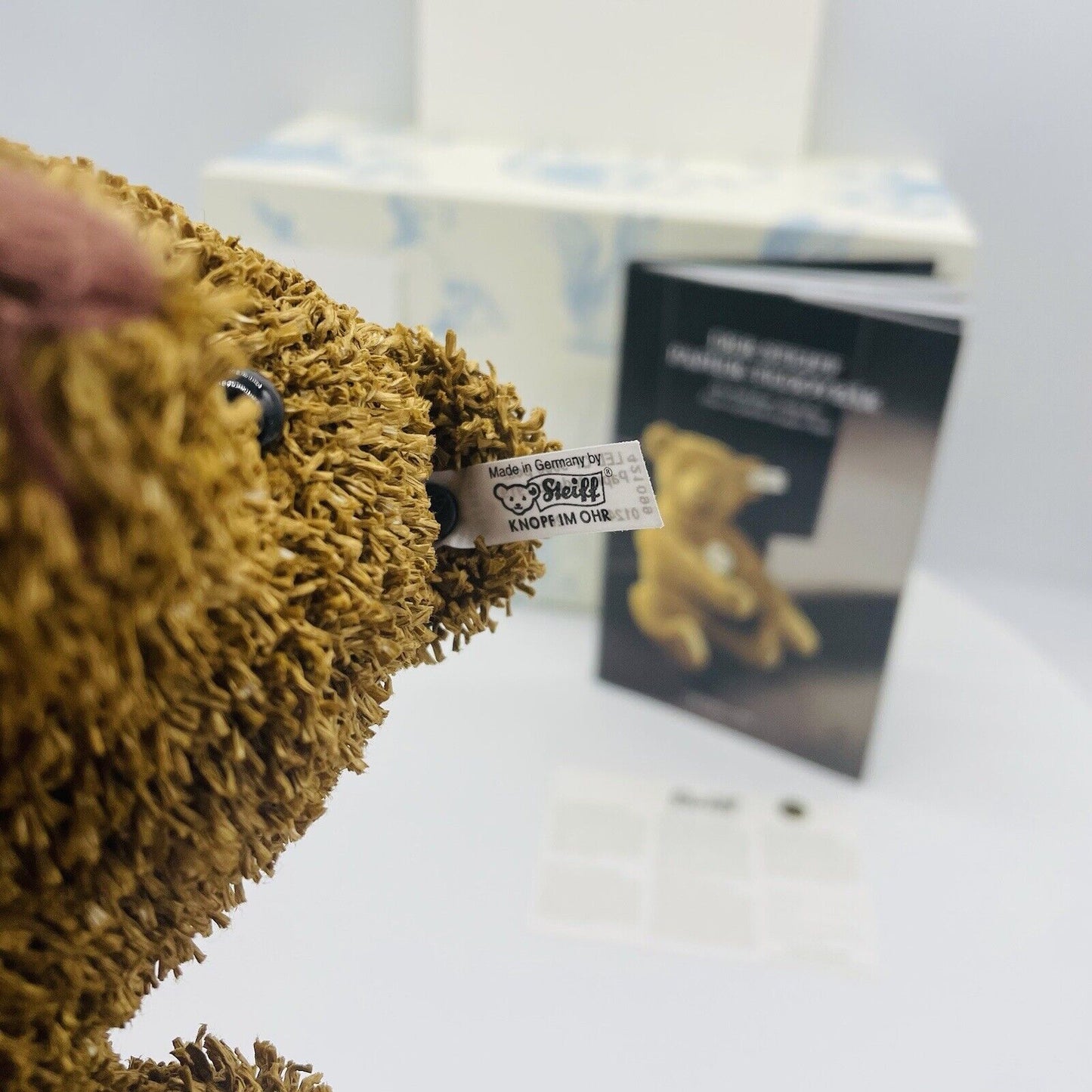 Steiff Club Edition 2010 Papierteddybär 1919 Replica 421099 limitiert 3000 32cm