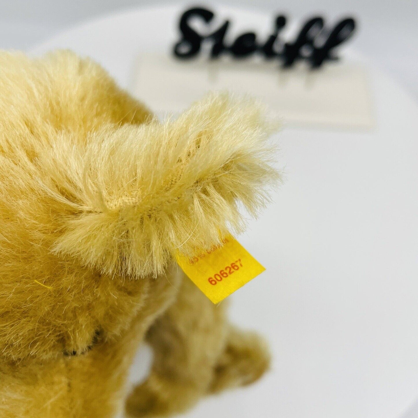 Steiff Classic Teddybär Buchstütze 606267 23cm Mohair