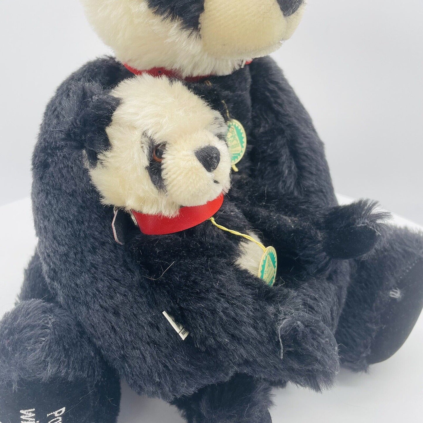 Hermann Coburg Panda Mama mit Baby limitiert 500 aus 2000 45cm