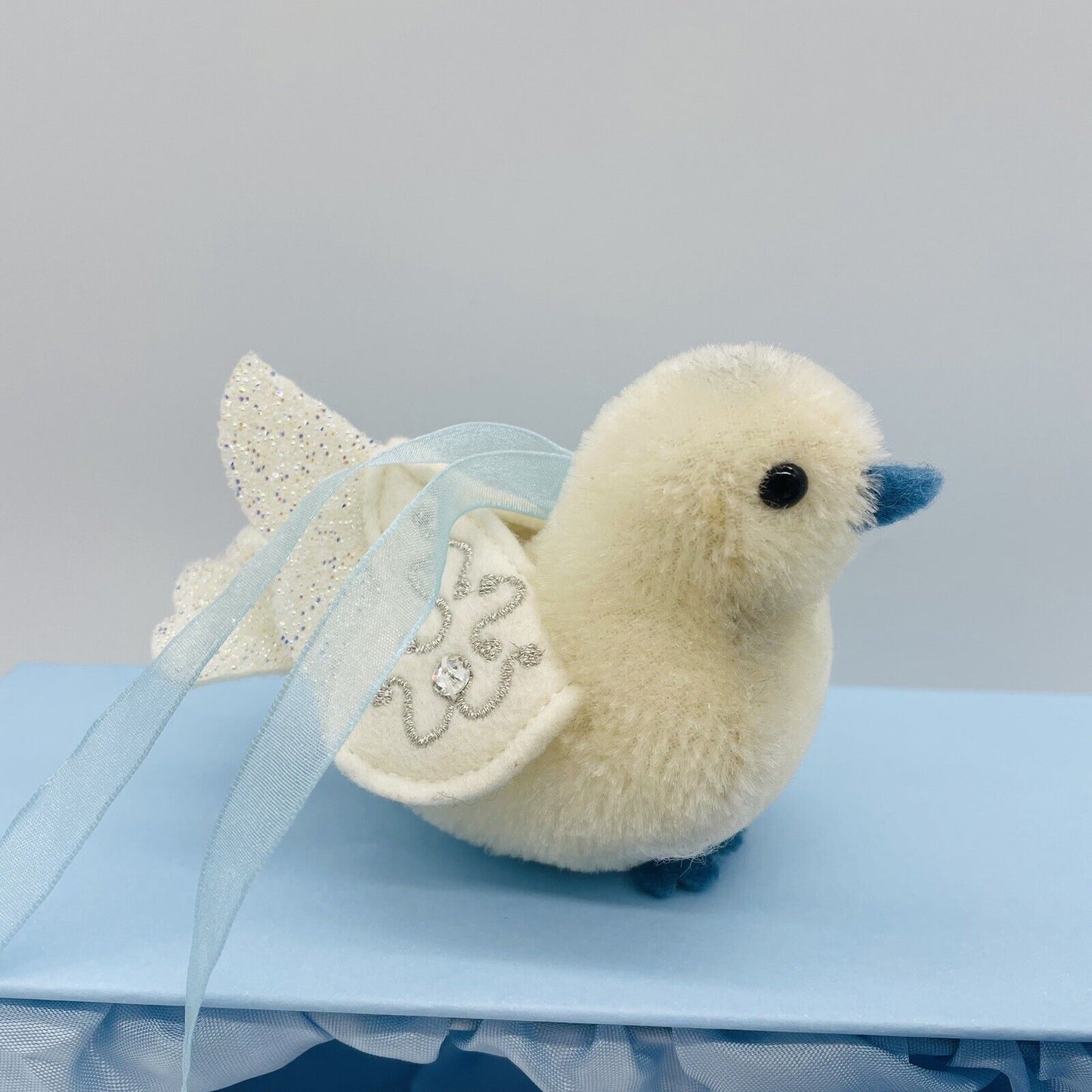 Steiff Taubenset Hochzeit 034107 mit Swarovski Kristallen