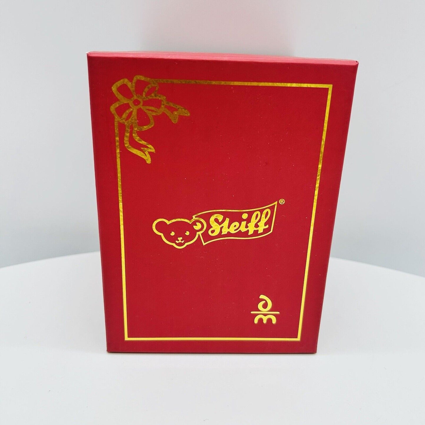 Steiff Danbury Mint 681059 Ornament Teddybär im Strumpf aus 2007 10 cm Mohair