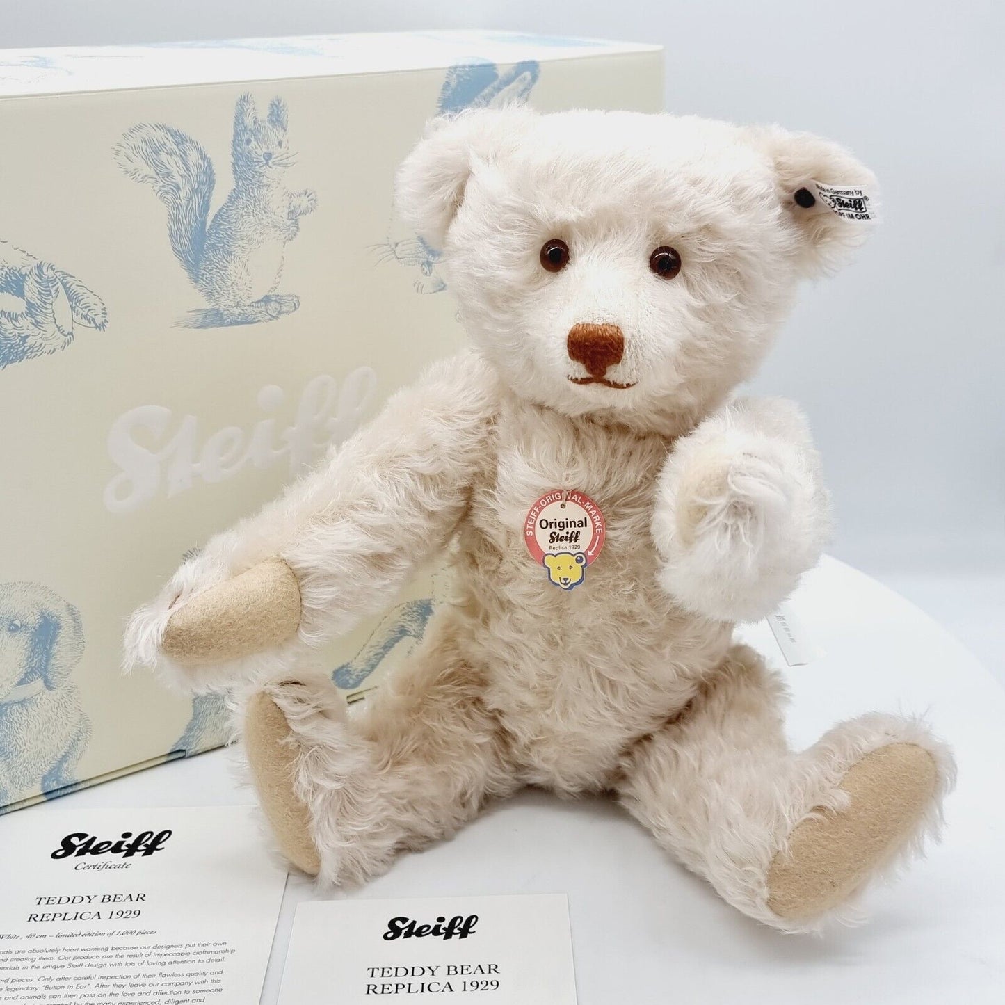 Steiff 403312 Teddybär 1929 Replica limitiert 1000 aus 2014 40 cm