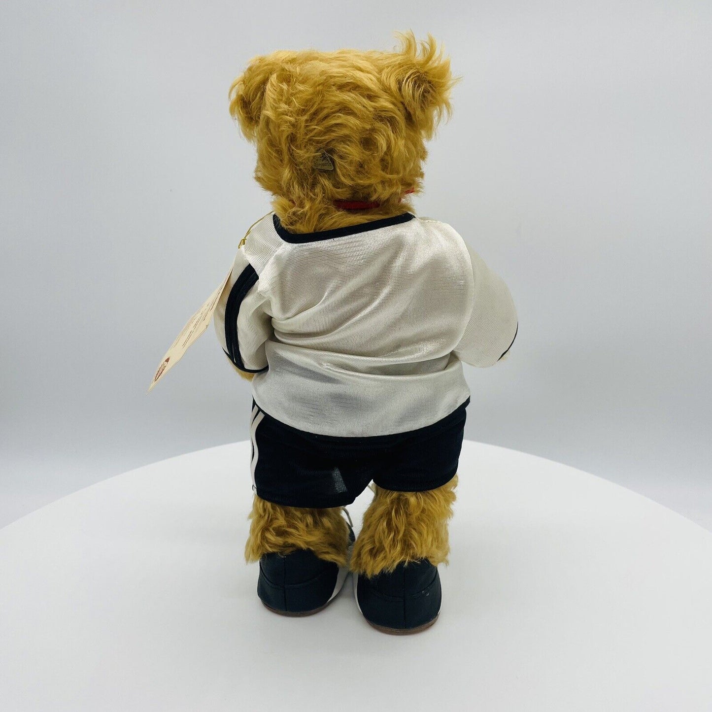 Hermann Coburg Teddybär Soccer Bear Schiedsrichter limitiert 1000 Mohair