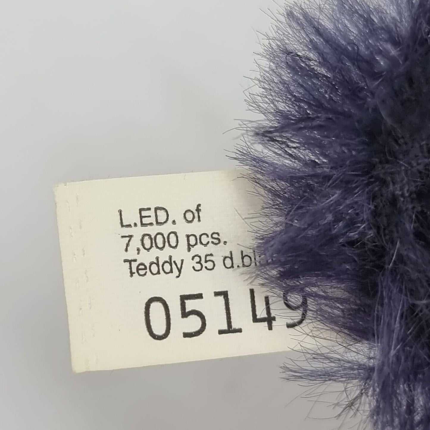 Steiff Teddybär Replica 1909 dunkelblau, LED 7 000, 35cm, EAN 406508