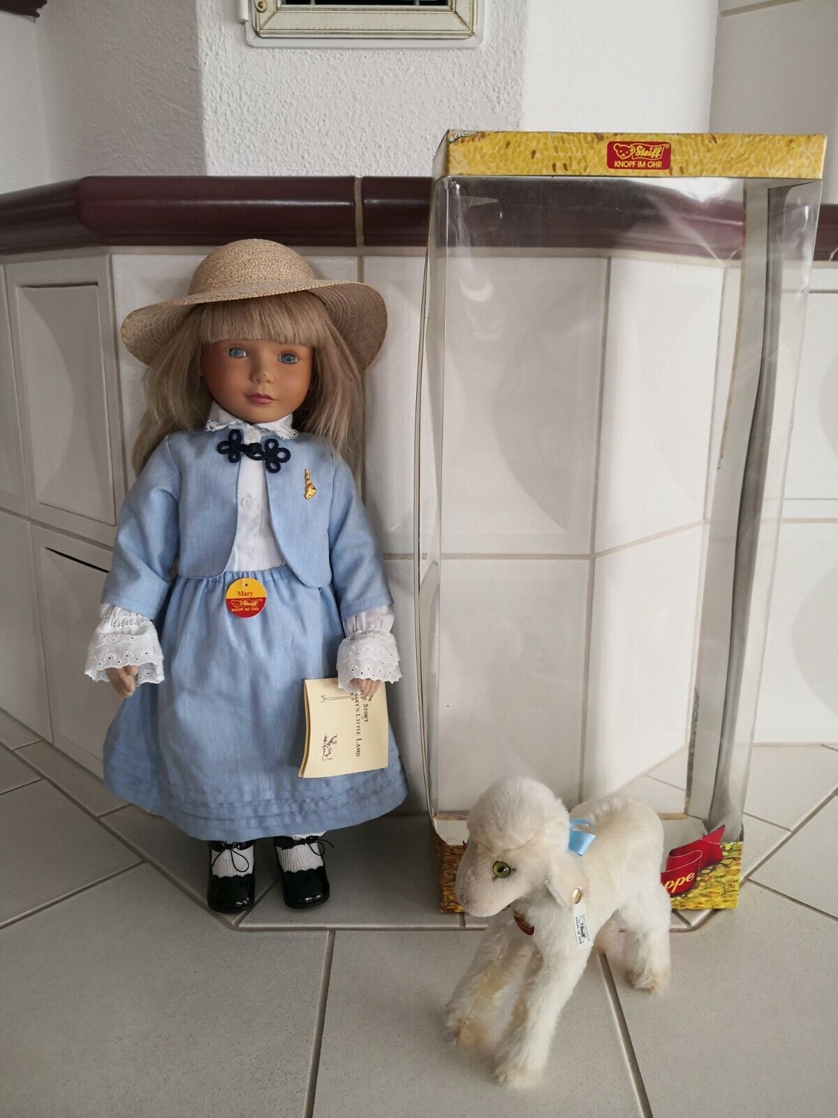 Steiff Puppe - Mary und Lamm - mit OVP - limitierte Auflage