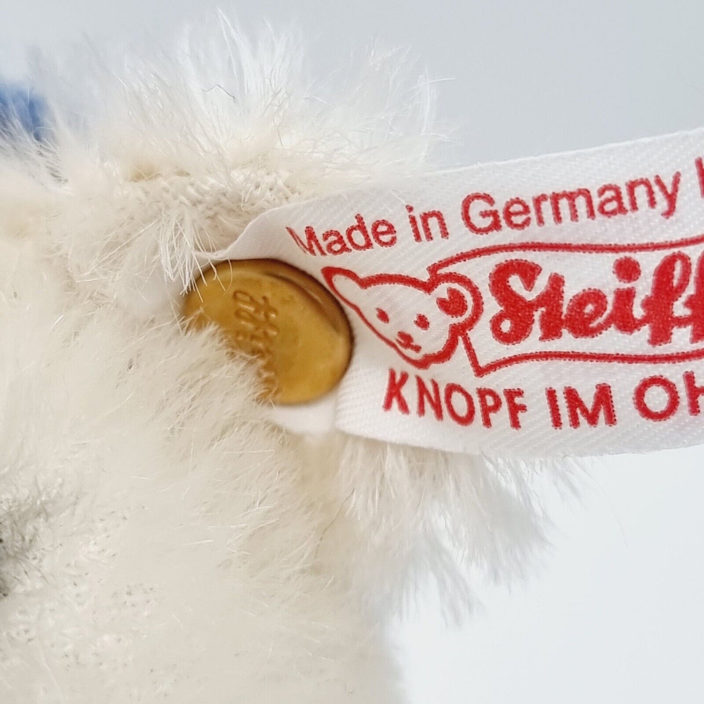 Steiff Schneemann mit Besen 670695 limitiert auf 3000 Stück mit Strickschal