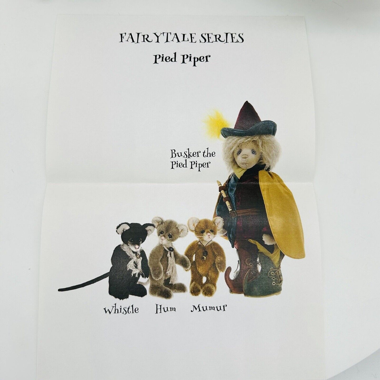 Charlie Bears SJ586061ABC Rattenfänger Pied Piper limitiert 175 Isabelle Lee