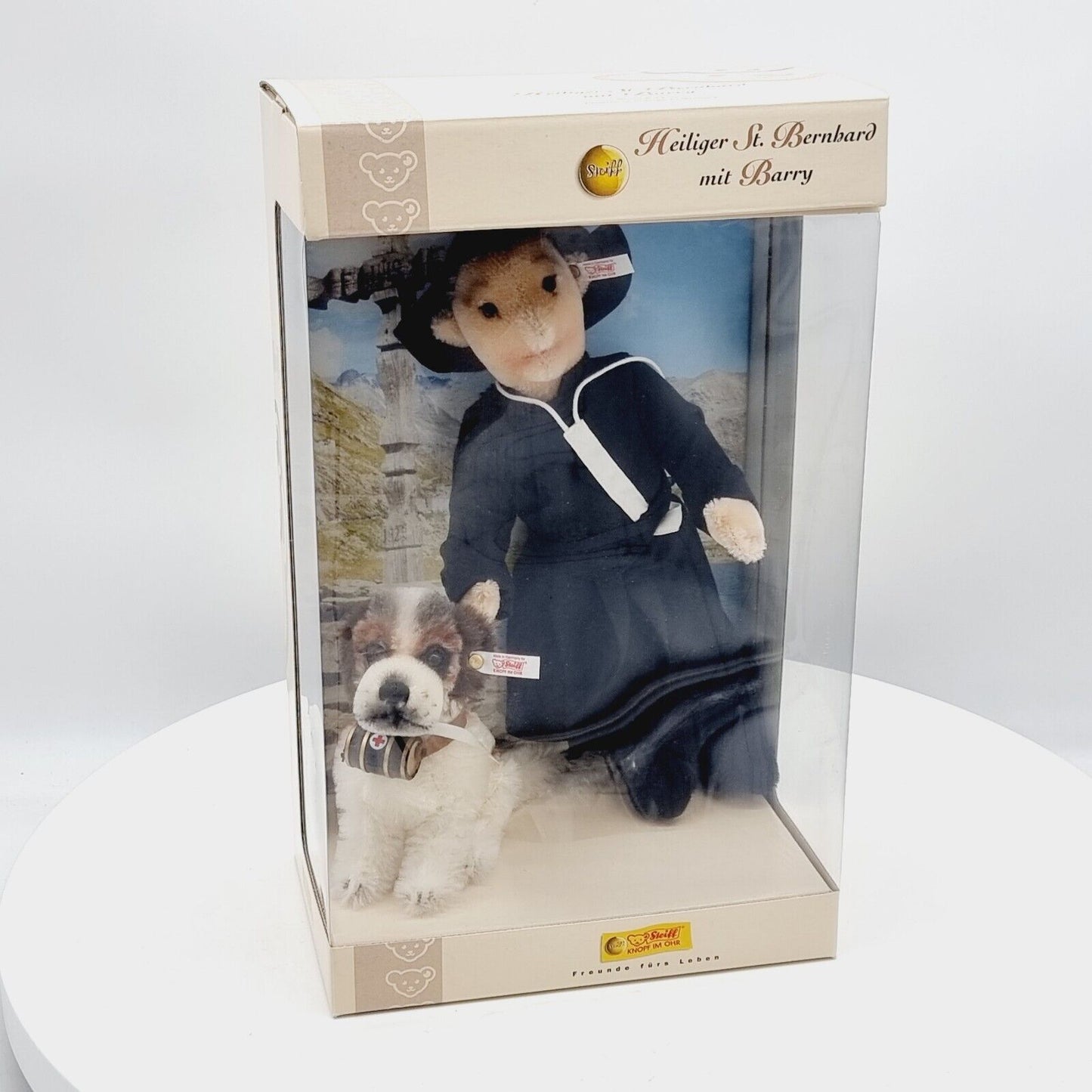 Steiff 993701 Heiliger St. Bernhard mit Barry limitiert 1500 aus 2005