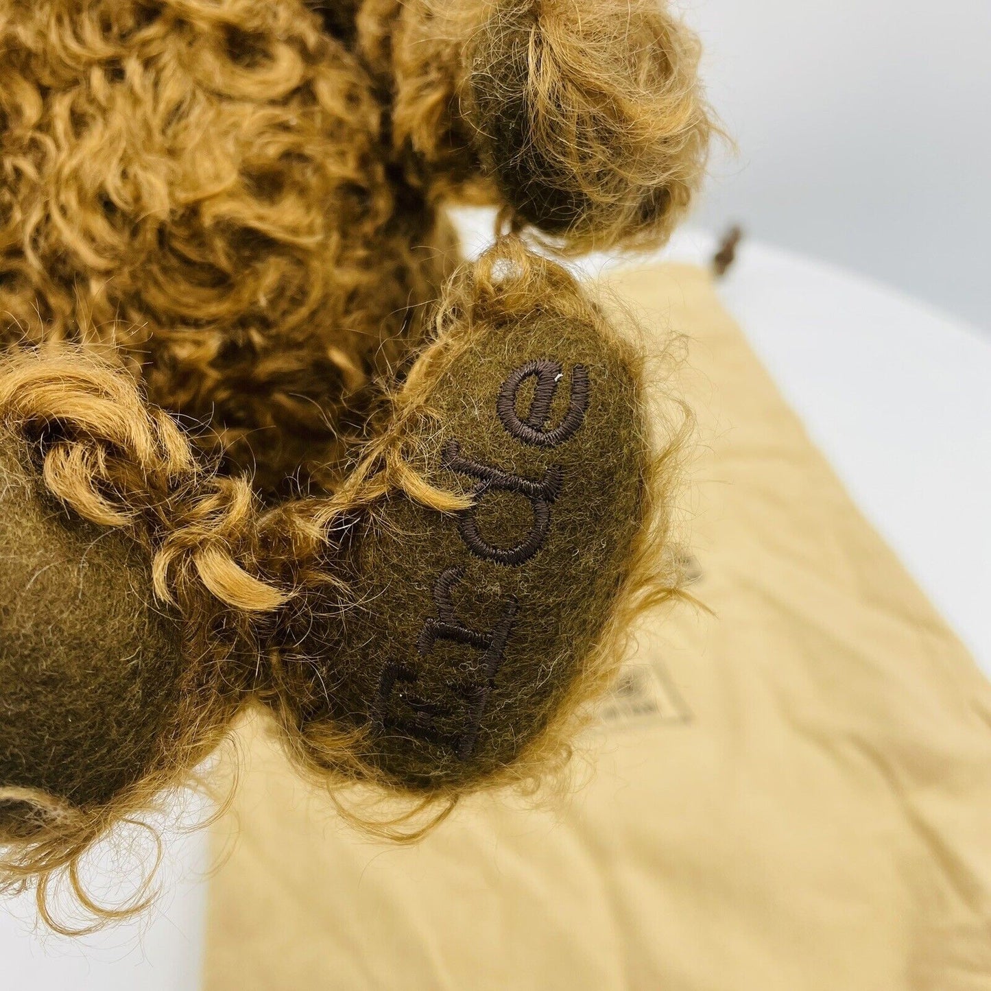 Steiff Teddybär Erde Vier Elemente Serie limitiert 2000 aus 2001 32cm Mohair