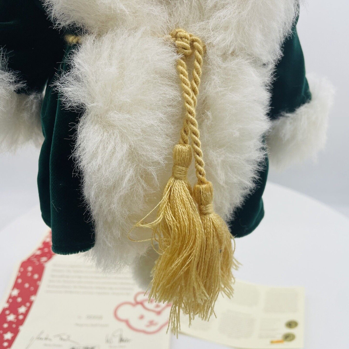 Steiff Teddybär Weihnachtsteddy 037504 limitiert 2006 aus 2006 30cm Mohair