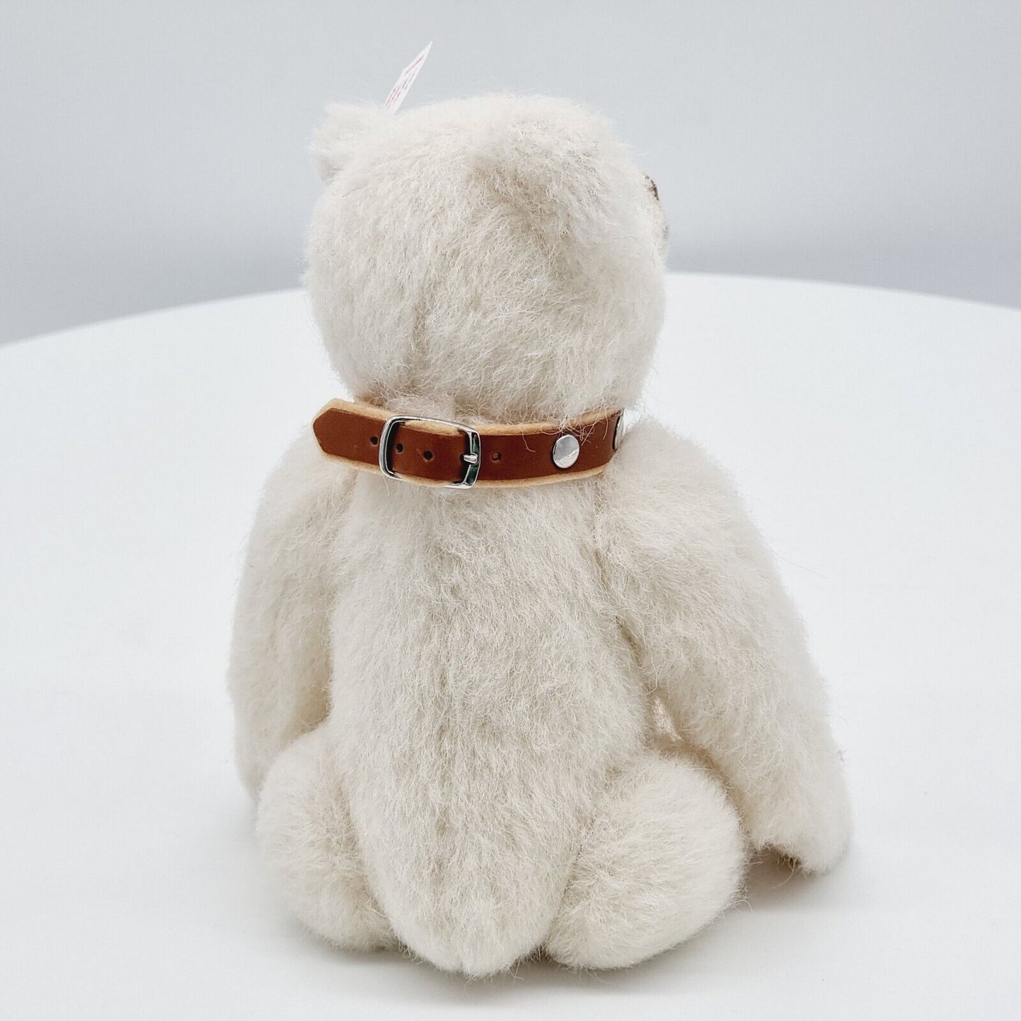 Steiff 668494 Teddybär Strauss The Rattle Bear Alpaca weiß 25 cm