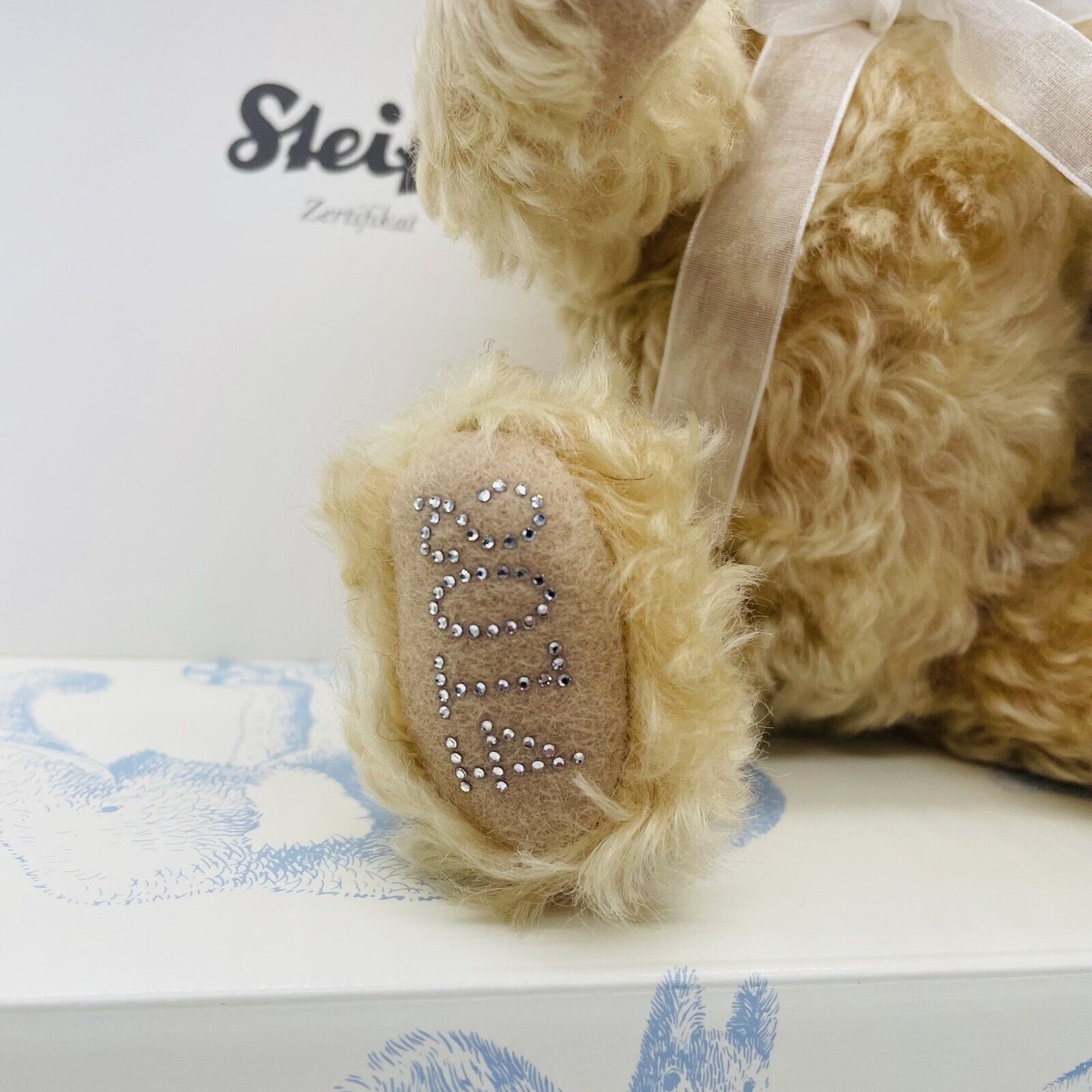 Steiff QVC Teddybär 2014 664243 limitiert 1500 aus 2014 27cm Mohair