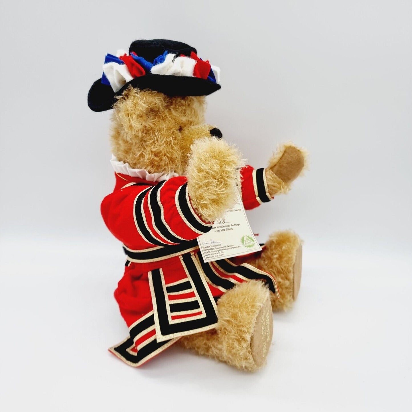 Hermann Coburg Teddybär Beefeater 34 cm The Royal Yeoman Warder limitiert 100