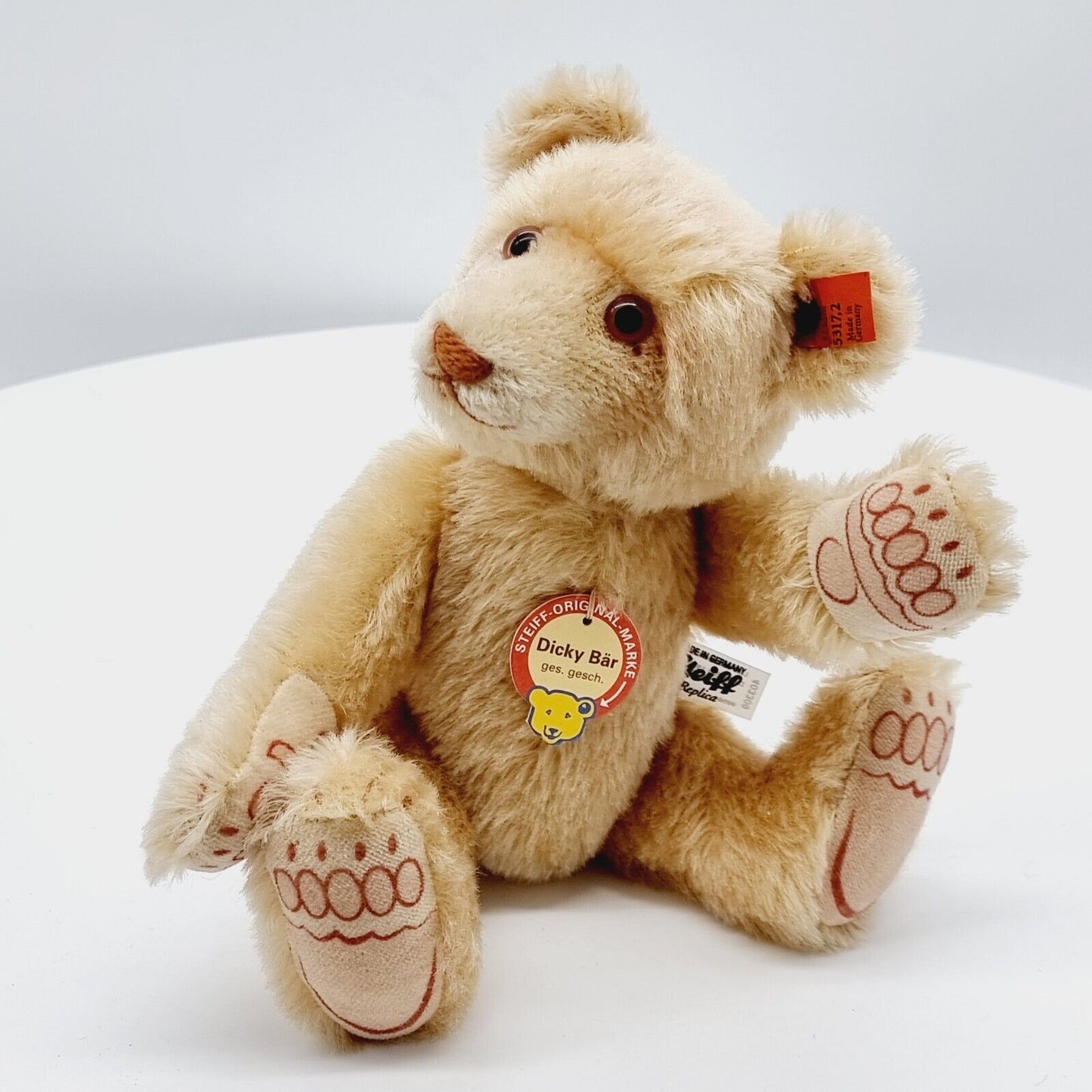 Steiff 403309 Dicky 25 cm Teddybär Replica 1930 Jahr 2017 limitiert 930