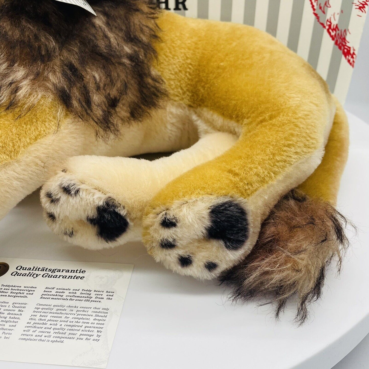 Steiff Claires Leo Löwe 006210 limitiert 1000 aus 2019 38cm Mohair