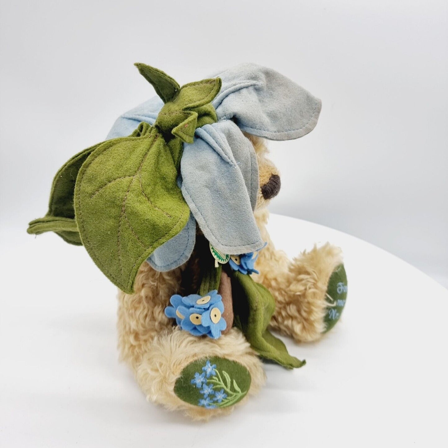 Hermann Coburg Teddybär Blumenkinder Vergissmeinnicht limitiert 500
