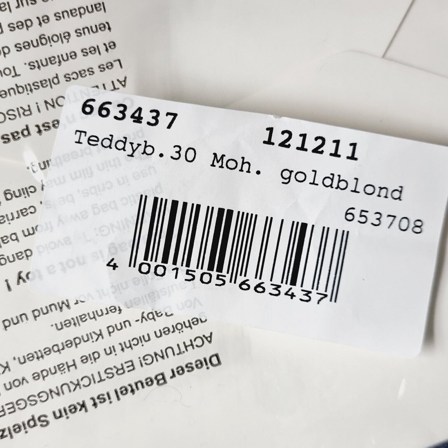 Steiff 663437 Danbury Mint Teddybär Year Bear 2012 limitiert 2012 30 cm Mohair