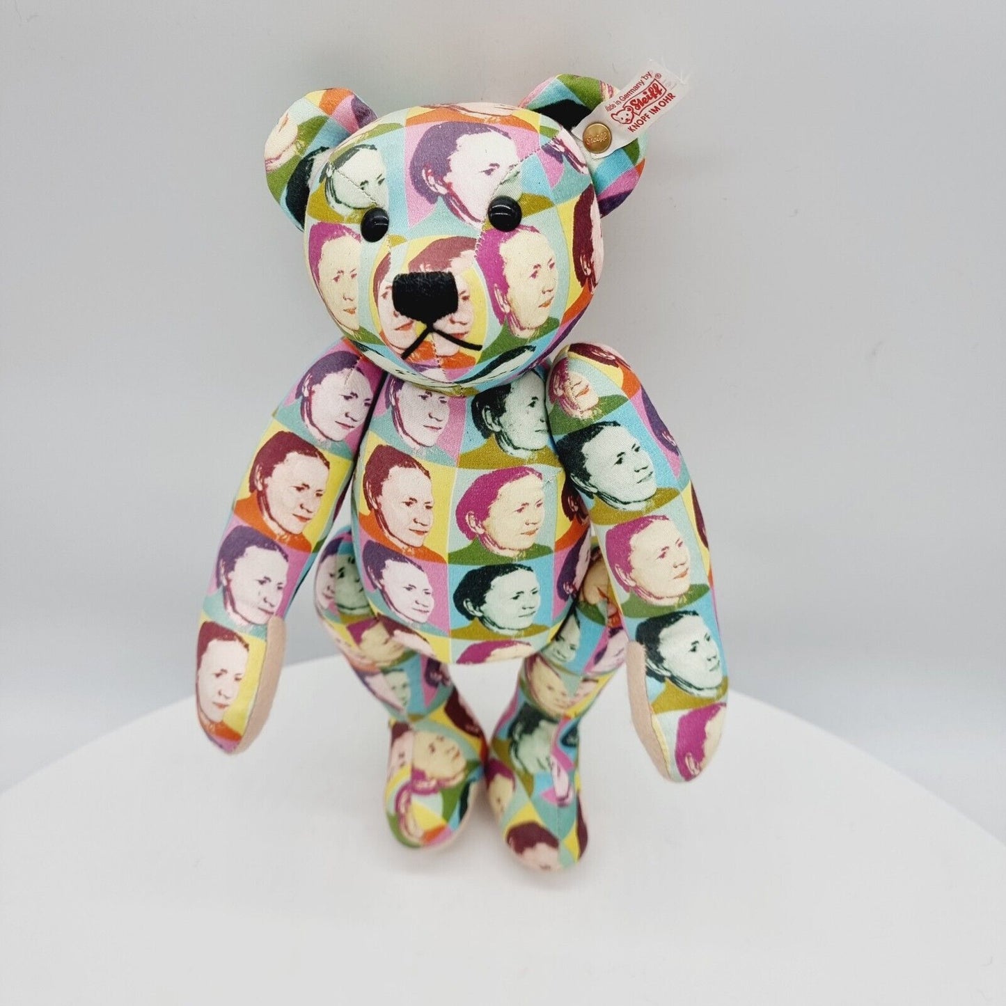 Steiff 037191 Teddybär Margarete Pop-Art 30 cm limitierte Auflage von 2007 Stück
