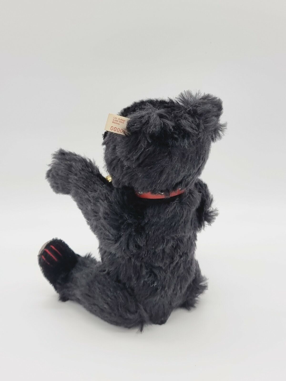 Nummer 00001 - Steiff Teddybär Baby Blackey 28cm 655333 Zertifikat Festival 1997