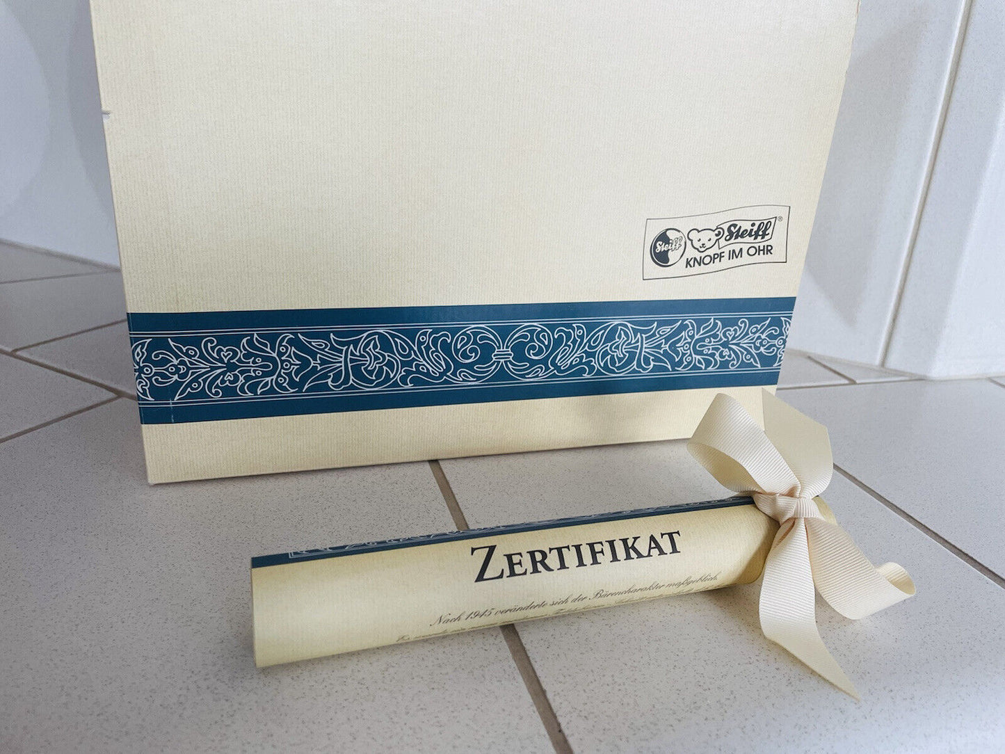 Steiff Teddybär 1951 Caramel 50 cm limitiert 408427 1996 Sammler OVP Zertifikat
