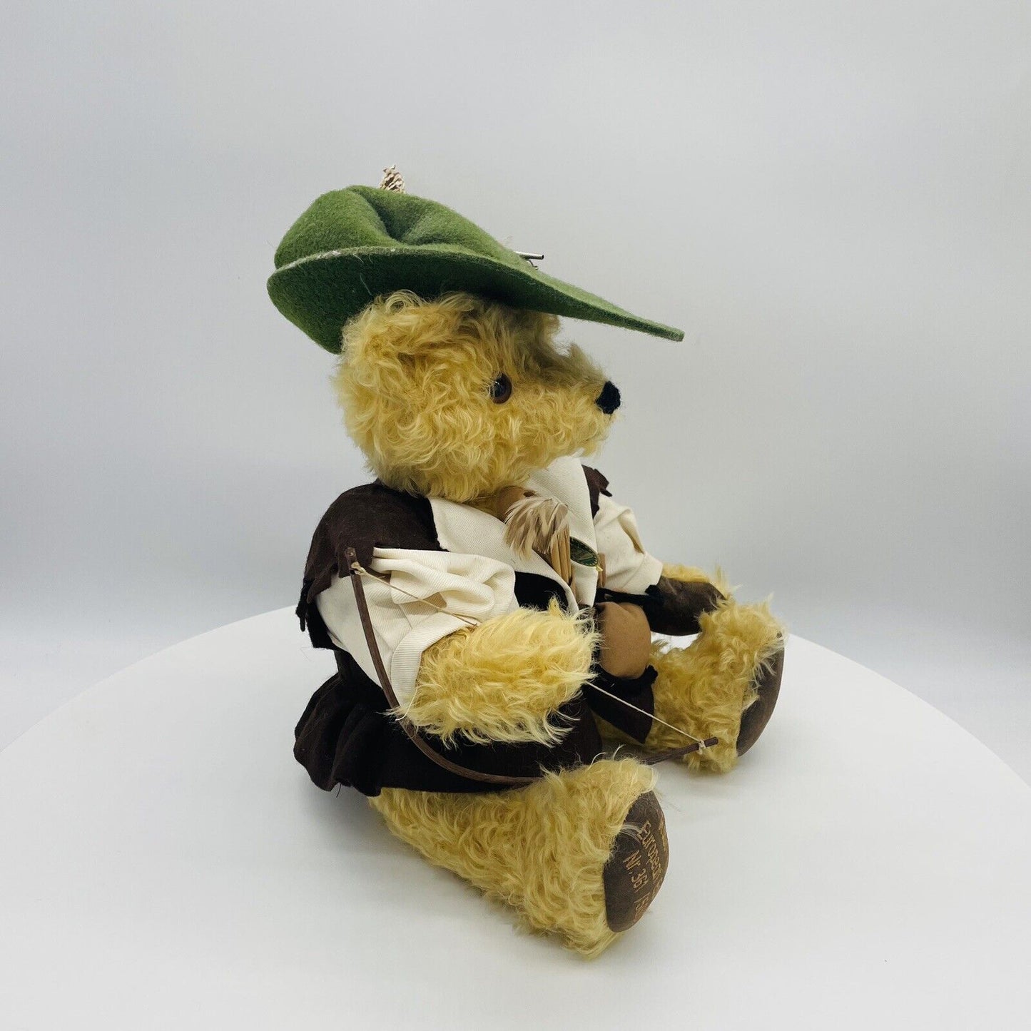 Hermann Coburg Teddybär Robin Hood limitiert 500 Europa Edition Mohair